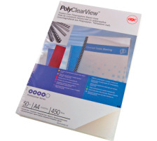 GBC Foile PP 0,35mm A4 transparent 100 Stck, IB387166