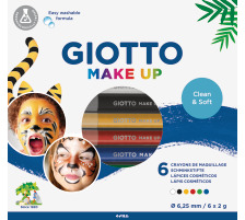 GIOTTO Maquillage Make-Up Basic Pencil 6 pcs., F474200