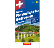 HALLWAG Carte nouvelle Suisse 1:200'000, 382830001