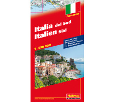 HALLWAG Carte routire Italien Sd 1:650'000, 382830921