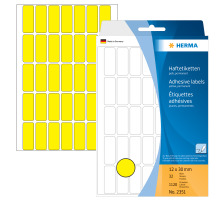 HERMA Etiketten 1230mm gelb 1120 Stck, 2351