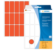 HERMA Etiketten 2050mm rot 480 Stck, 2412