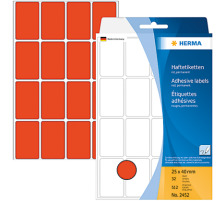 HERMA Etiketten 2540mm rot 512 Stck, 2452