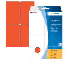 HERMA Etiketten 5282mm rot 128 Stck, 2492