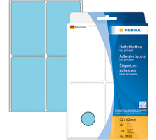 HERMA Etiketten 5282mm blau 128 Stck, 2493