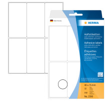 HERMA Etiketten 4075mm weiss 192 Stck, 2590