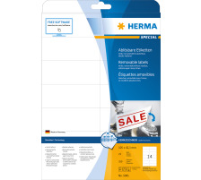 HERMA Etiketten Movables 63,5x46,6mm weiss, non-perm. 450 St./25Bl., 4203