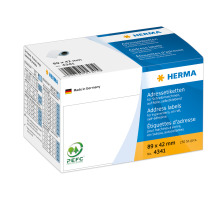 HERMA Adressetiketten 8942mm weiss, Rolle, 4341