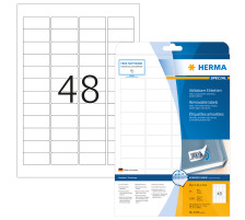 HERMA Etiketten Movables 45,7x21,2mm weiss,non-perm. 1200 St./25 B., 4346