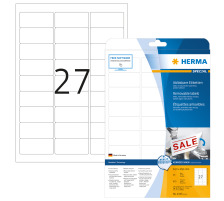 HERMA Etiketten Movables 63,5x29,6mm weiss,non-perm. 675 St./25 Bl., 4347