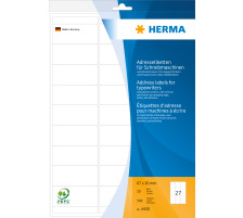 HERMA Adressetiketten 6630mm weiss 540 Stck, 4430