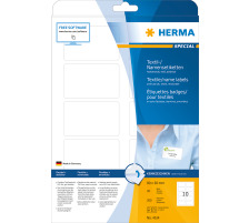 HERMA Namensetiketten 80x50mm weiss 200 Stk./20 Bl., 4514