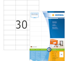 HERMA Etiketten Premium 7029,7mm weiss 6000 Stck, 4612