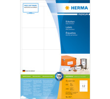 HERMA Etiketten Premium 7067,7mm weiss 2400 Stck, 4617