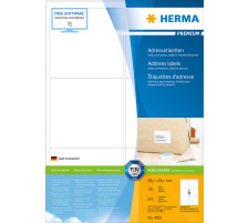 HERMA Adress-Etiketten 99x93mm weiss, permanent 100 Stck, 4653