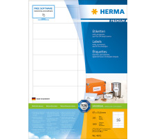 HERMA Etiketten Premium 96,533,8mm weiss 1600 Stck, 4672