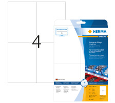 HERMA Spezialetiketten 105x148mm weiss, wetterfest 25St./4 Bl., 4697