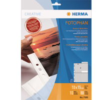 HERMA Fotophan Sichthllen 10x15cm 8 Stck/10 Blatt, 7585