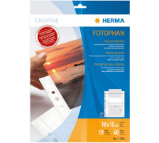 HERMA Fotophan Sichthllen 10x15cm 4 Stck/10 Blatt, 7586