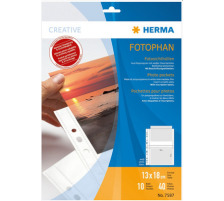 HERMA Fotophan Sichthllen 13x18cm 4 Stck/10 Blatt, 7587