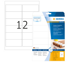 HERMA Outdoor Etikett.PP 99,1x42,3mm weiss 120 St./10 Blatt, 9533