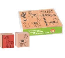 HEYDA Set Tampon Lama 12x10x3cm brun 10 pcs., 204888676