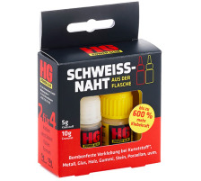 HG POWERGLUE Schweissnaht aus der Flasche 2 Komponentenkleber 5/10gr., M200000