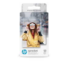 HP ZINK Photo Paper 50 Blatt Sticky-Backed 5x7,6cm, 1DE37A