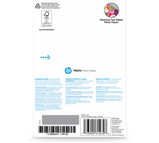 HP HP Matte Photo Paper 10x15cm InkJet, 180g 25 Blatt, 7HF70A