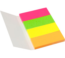 INFO Page Marker im Umschlag Neon, 20x50mm,4x40 Blatt, 5670-89