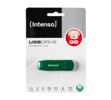 INTENSO USB-Stick Rainbow Line 8GB USB 2.0 green, 3502460