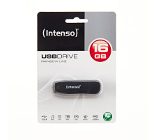 INTENSO USB-Stick Rainbow Line 16GB USB 2.0 black, 3502470