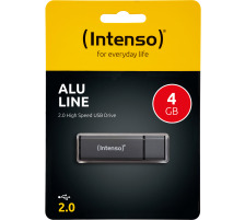 INTENSO USB-Stick Alu Line 4GB USB 2.0 antracite, 3521451