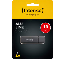 INTENSO USB-Stick Alu Line 16GB USB 2.0 antracite, 3521471