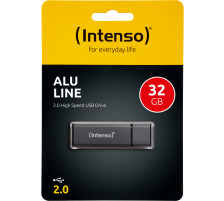 INTENSO USB-Stick Alu Line 32GB USB 2.0 antracite, 3521481