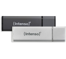 INTENSO USB-Stick Alu Line 32GB USB 2.0 silver, 3521482