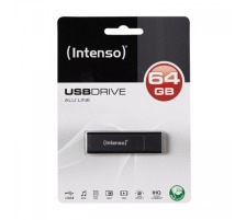 INTENSO USB Stick Alu Line 64GB USB 2.0 antracite, 3521491