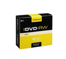 INTENSO DVD-RW Slim 4.7GB 4x 10 Pcs, 4201632