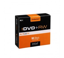 INTENSO DVD+RW Slim 4.7GB 4x 10 Pcs, 4211632