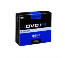 INTENSO DVD+R Slim 4.7GB 16x Printable 10 Pcs, 4811652