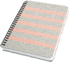 JOLIE Notiz-Spiralbuch A5 SweetDots,Dot-Lineatur,120S., JN600