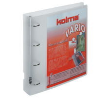 KOLMA Zeigebuch Vario XL KF A4 weiss, 4-Ring 40mm, 02.022.00