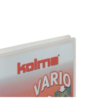 KOLMA Ringbuch Vario KF A4 farblos, 8cm, 20mm, 150 Blatt, 02.118.00