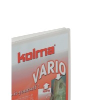 KOLMA Ringbuch Vario KF A4 farblos, 8cm, 30mm, 250 Blatt, 02.120.00