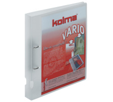 KOLMA Ringbuch Vario KF A4 farblos, 8cm, 30mm, 250 Blatt, 02.120.00