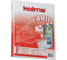 KOLMA Sichtbuch Vario A4 weiss, 20 Taschen, 03.744.16