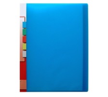 KOLMA Sichtbuch Easy A4 blau, 20 Taschen, 03.752.05