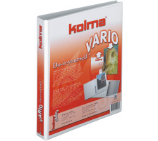 KOLMA Classeur ann.Vario Univer. A4 blanc, 2-anneaux 25mm, 04.251.16