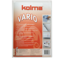 KOLMA Prsentationsmappe Vario A4 transparent, Fronttasche, 10.010.00