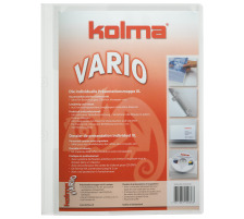 KOLMA Prsentationsmappe Vario A4 transparent, 1001400